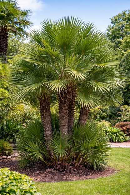 European Fan Palm (Cold-Hardy Potted)